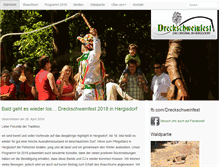 Tablet Screenshot of dreckschweinfest.de